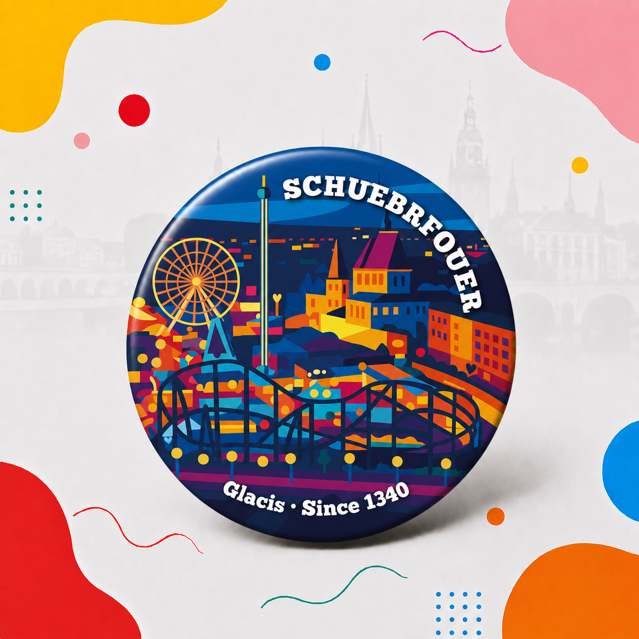 Pack de 6 Magnets Luxembourg – La Collection Complète